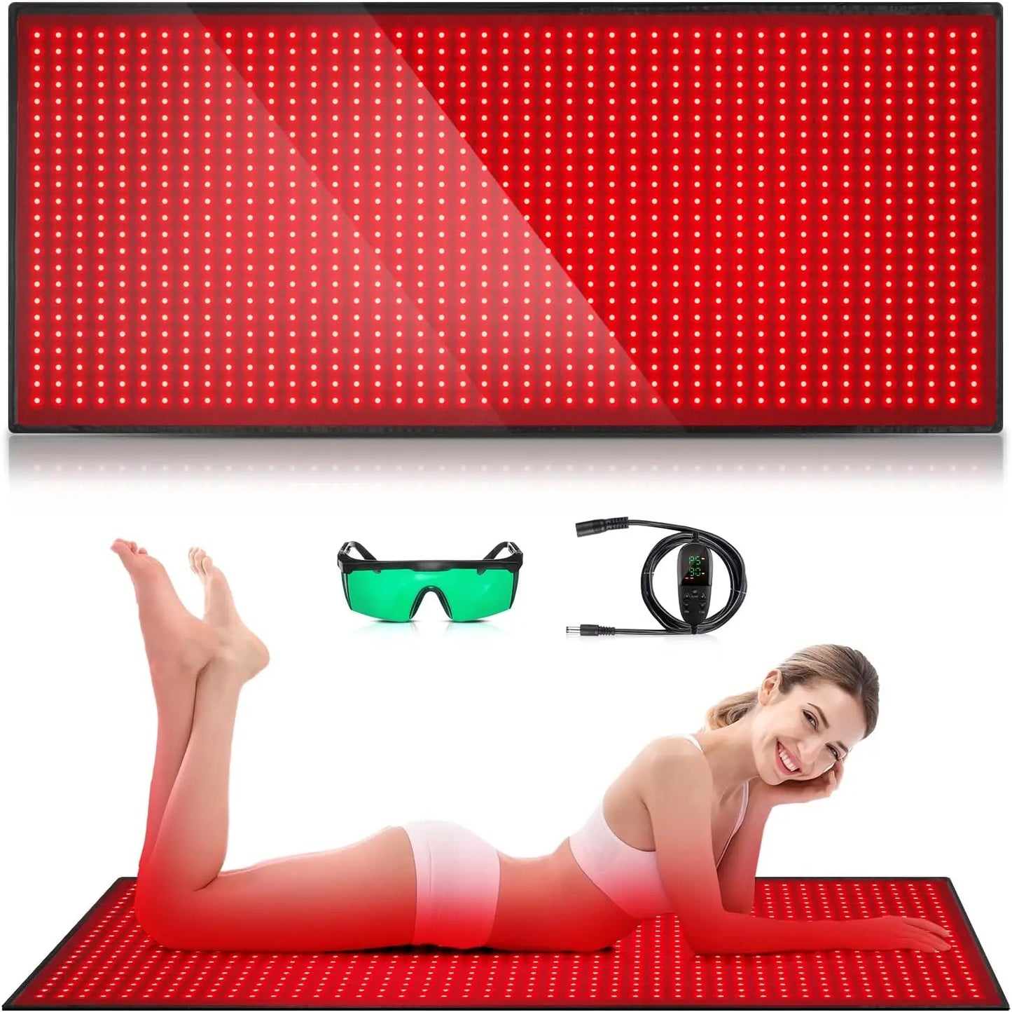 1280 LEDs Red & Infrared Light Therapy Mat – Full Body