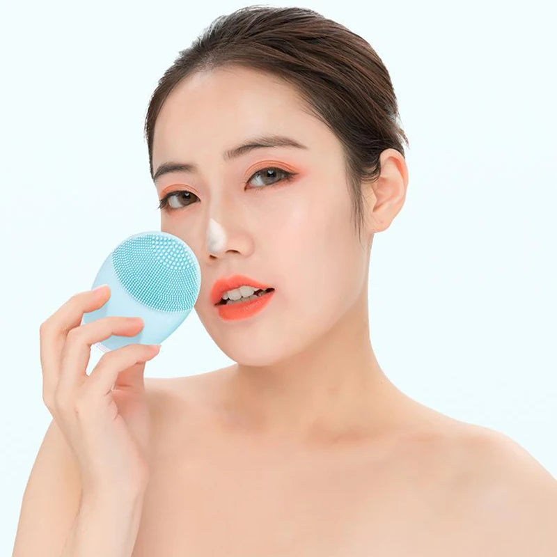 Ultrasonic Facial Cleansing Brush