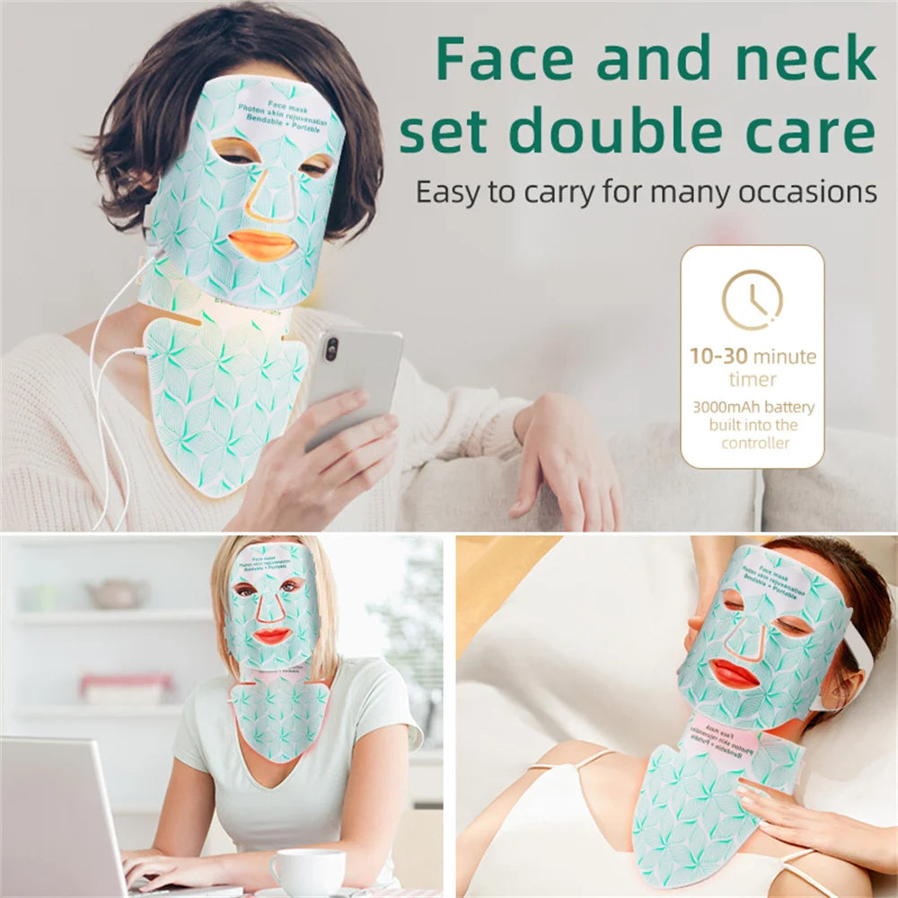 8-Colour LED Face & Neck Advanced Photon Mask