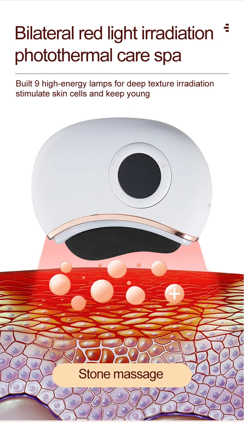 Red Light Therapy Gua Sha & Massage Device
