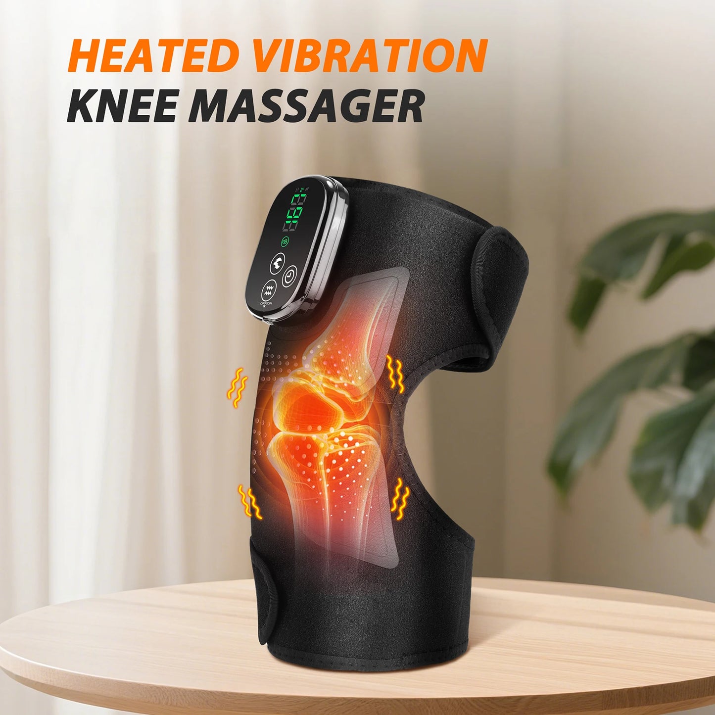 Infrared Knee Massager with Red Light Therapy