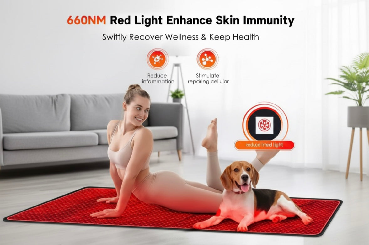 1440 LEDs Red & Infrared Light Therapy Mat – Full Body (1.7 m)