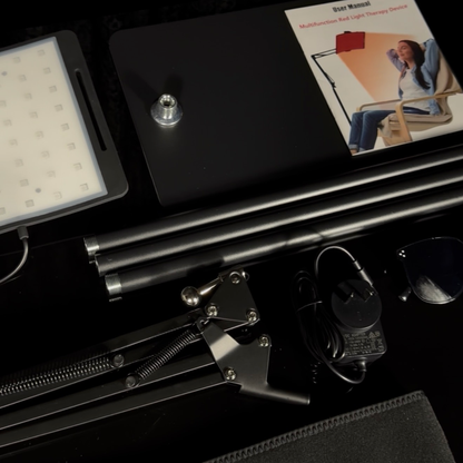 Red & Infrared Light Therapy Panel with Stand and Belt