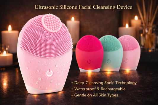 Ultrasonic Facial Cleansing Brush