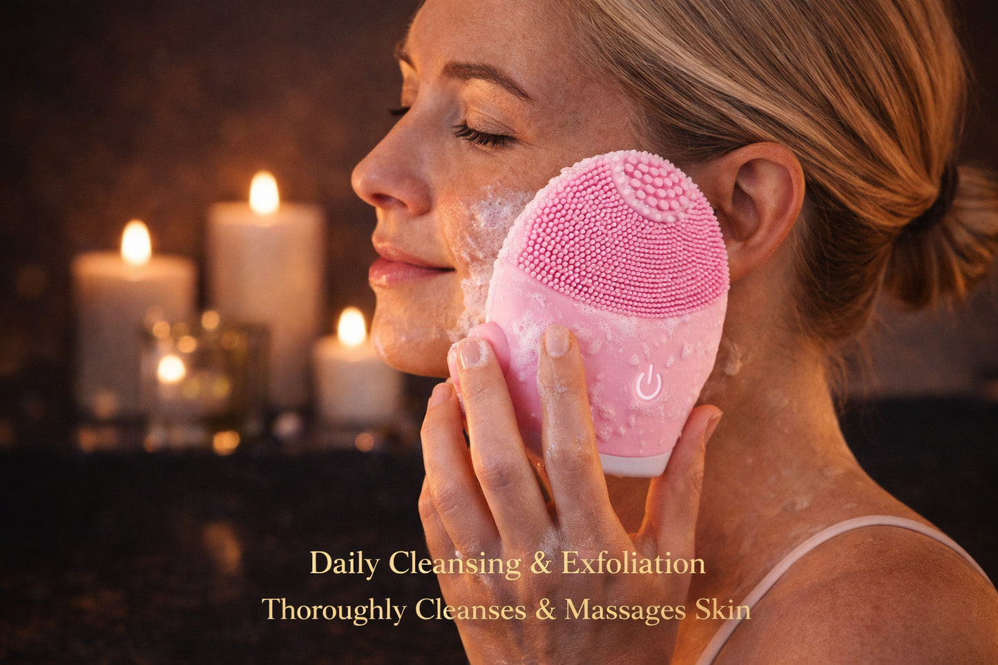 Ultrasonic Facial Cleansing Brush
