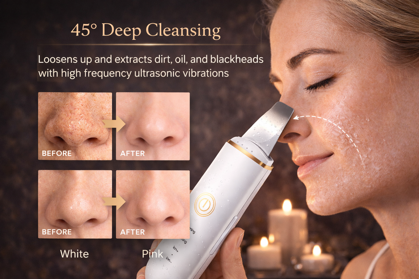Ultrasonic Pore Cleansing Tool