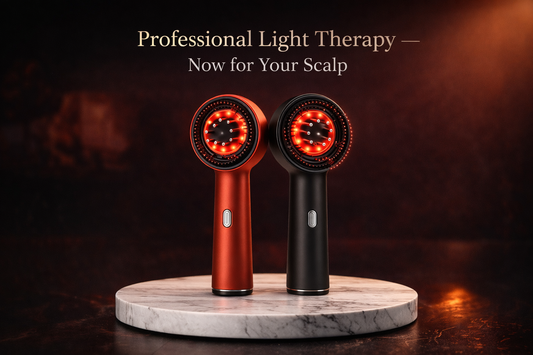 Red Light Therapy Scalp Massager Brush