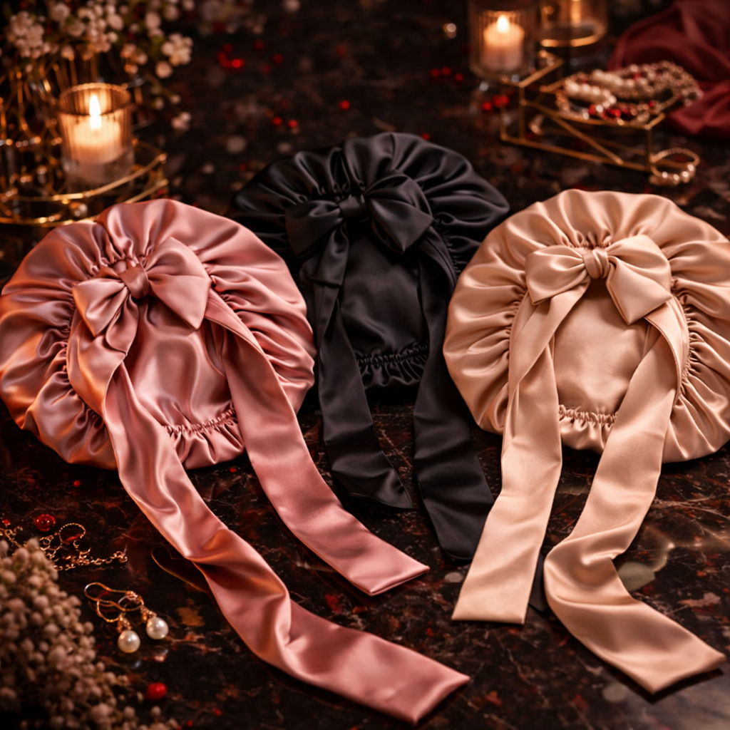 Mulberry Silk Sleep Bonnet