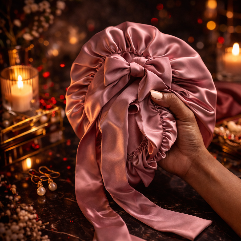 Mulberry Silk Sleep Bonnet