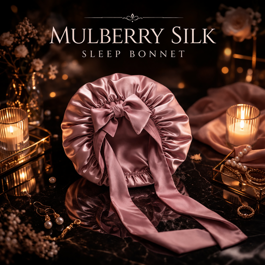 Mulberry Silk Sleep Bonnet