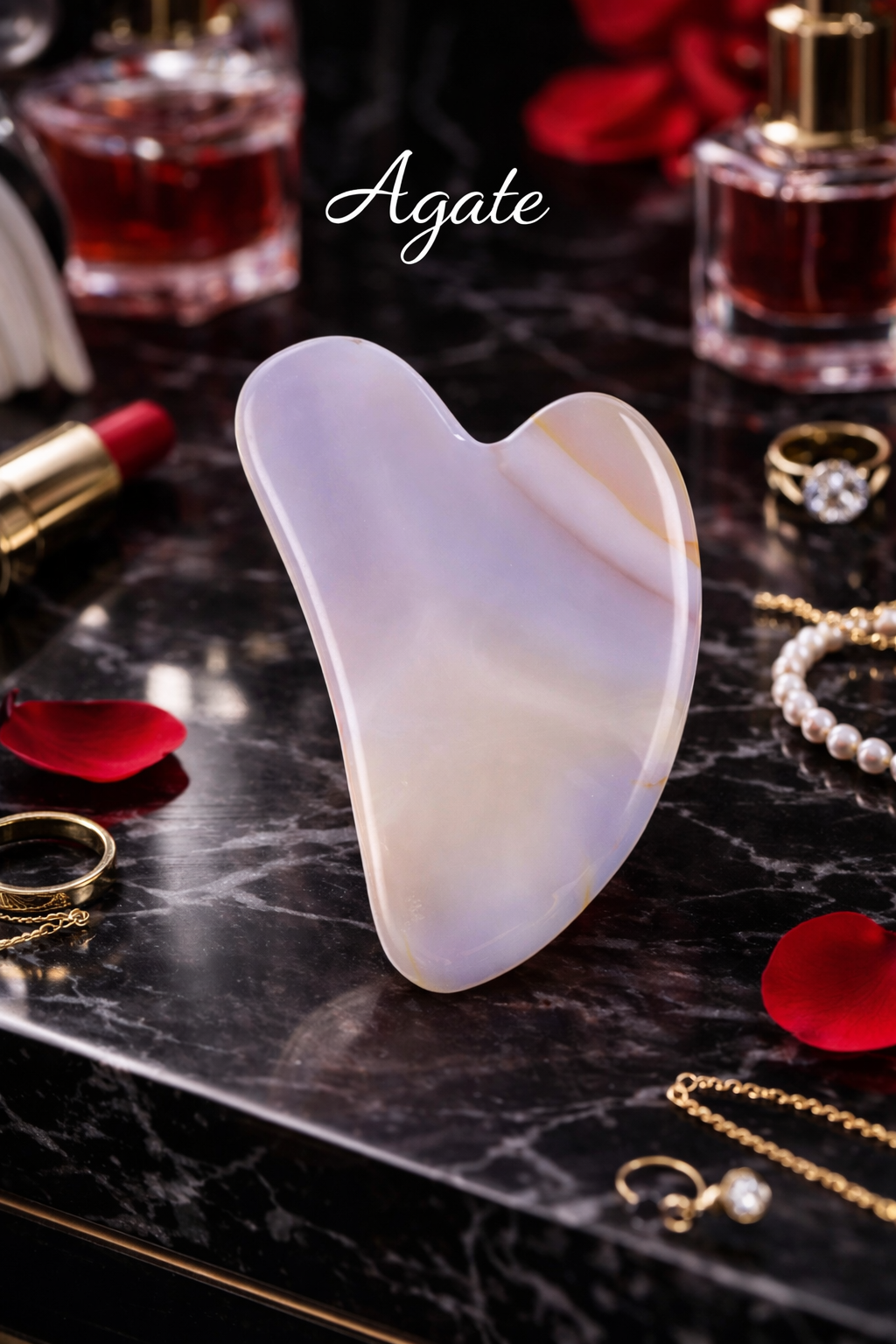 Natural Stone Gua Sha Tool – Multi-Stone Variations