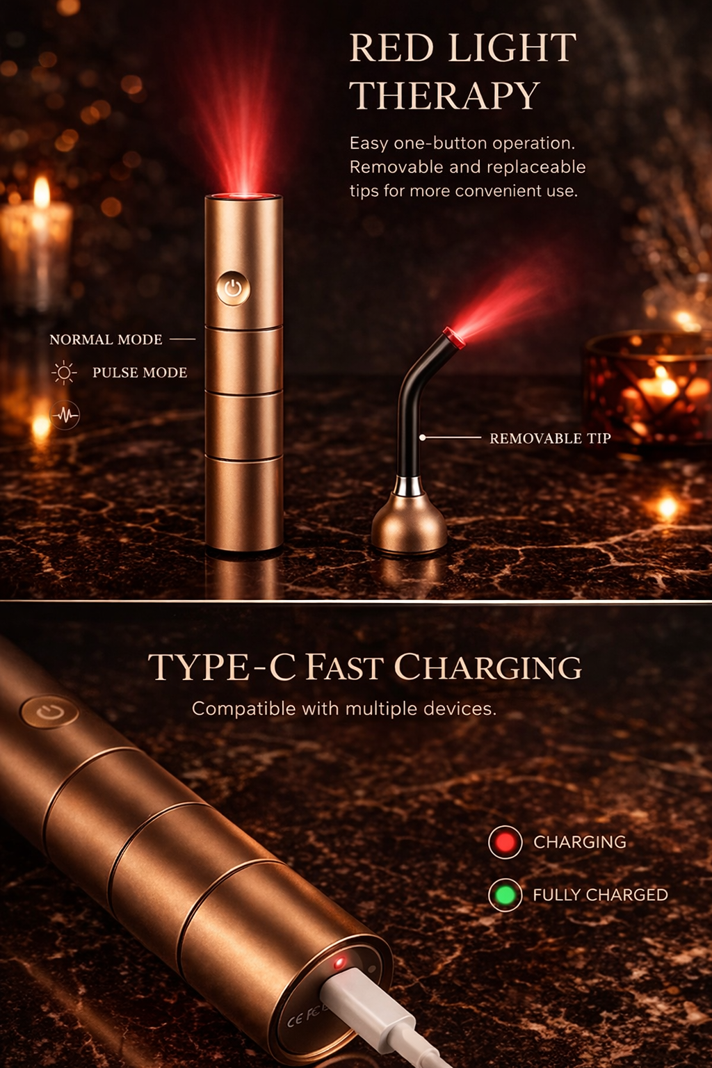 Portable Red Light Therapy Device for Joints & Muscles