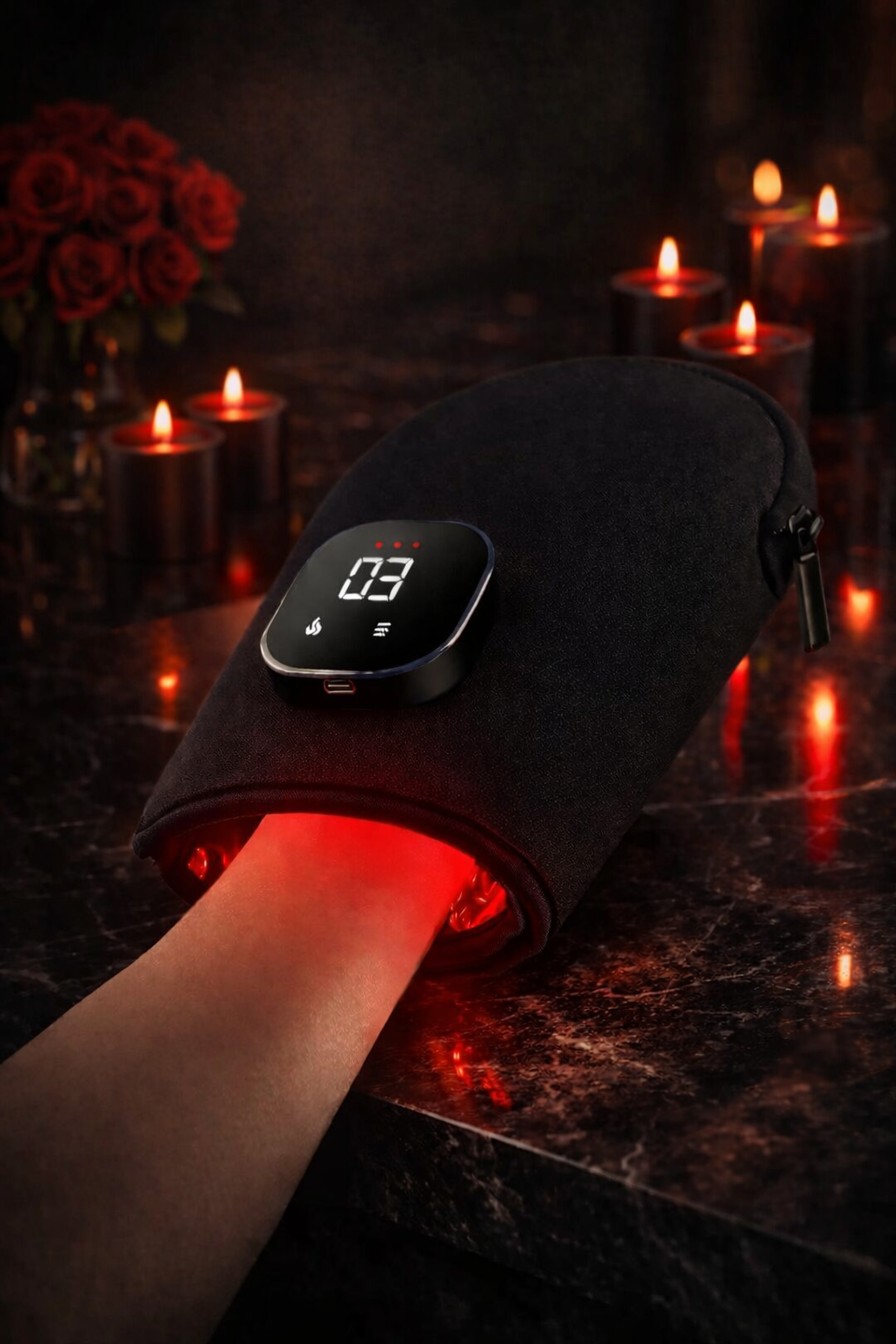 Red & Infrared Light Therapy Glove