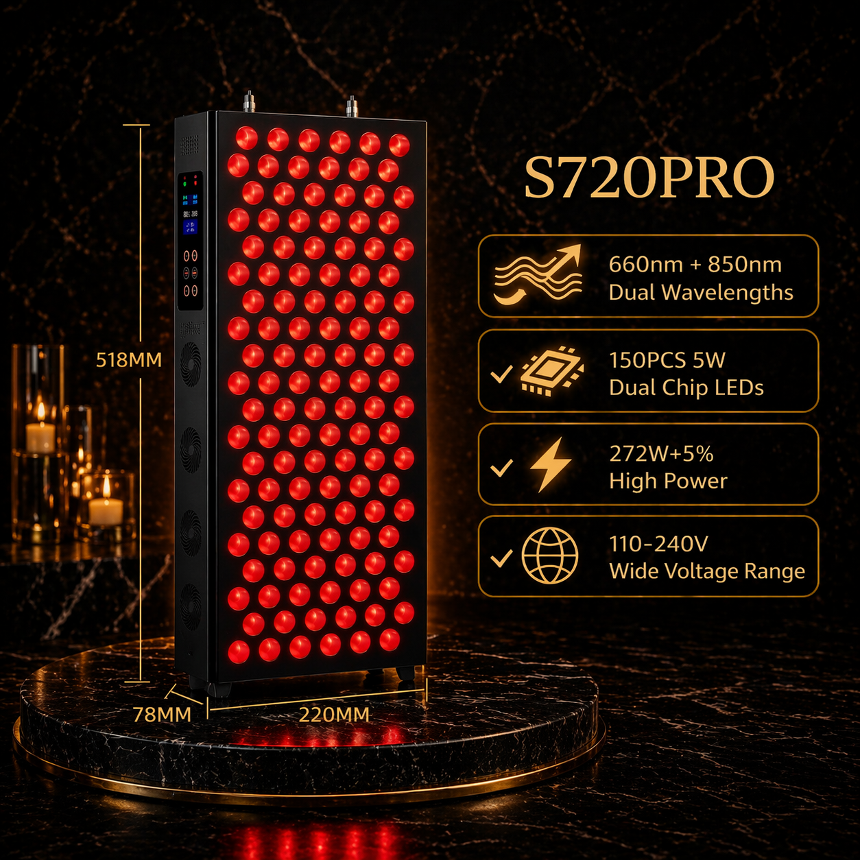 Professional Light Therapy Panel