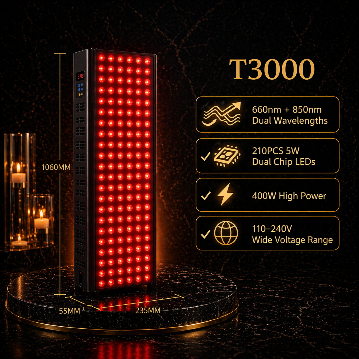 Professional Light Therapy Panel