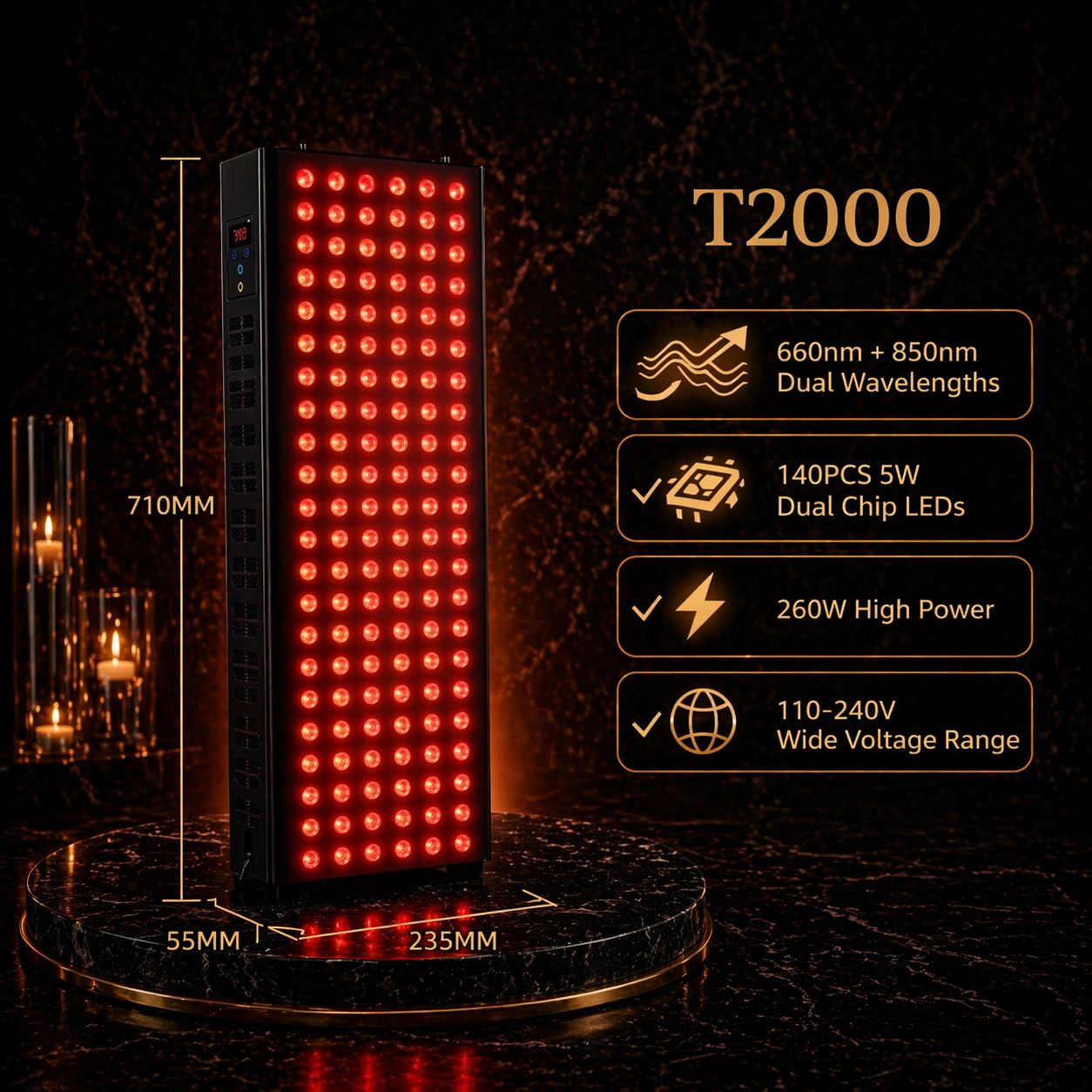 Professional Light Therapy Panel