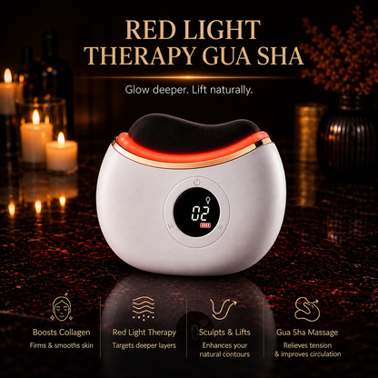 Red Light Therapy Gua Sha & Massage Device