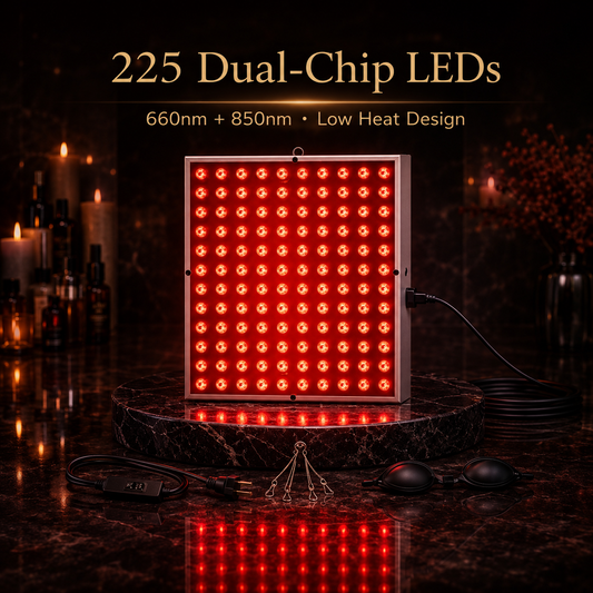 LED Red Light + Infrared Beauty Panel