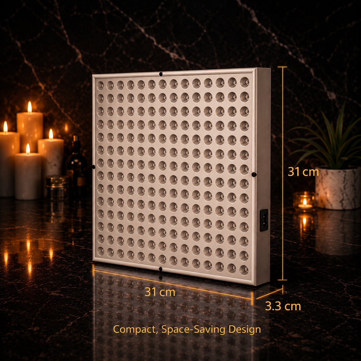 LED Red Light + Infrared Beauty Panel