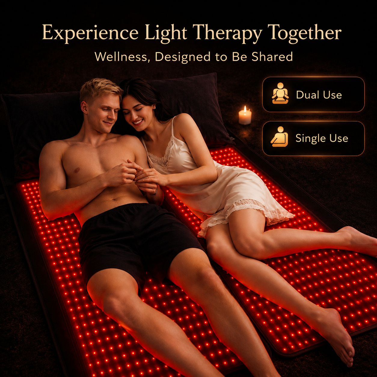 Full Body Red Light Therapy Sleeping Bag - 2570 LEDs