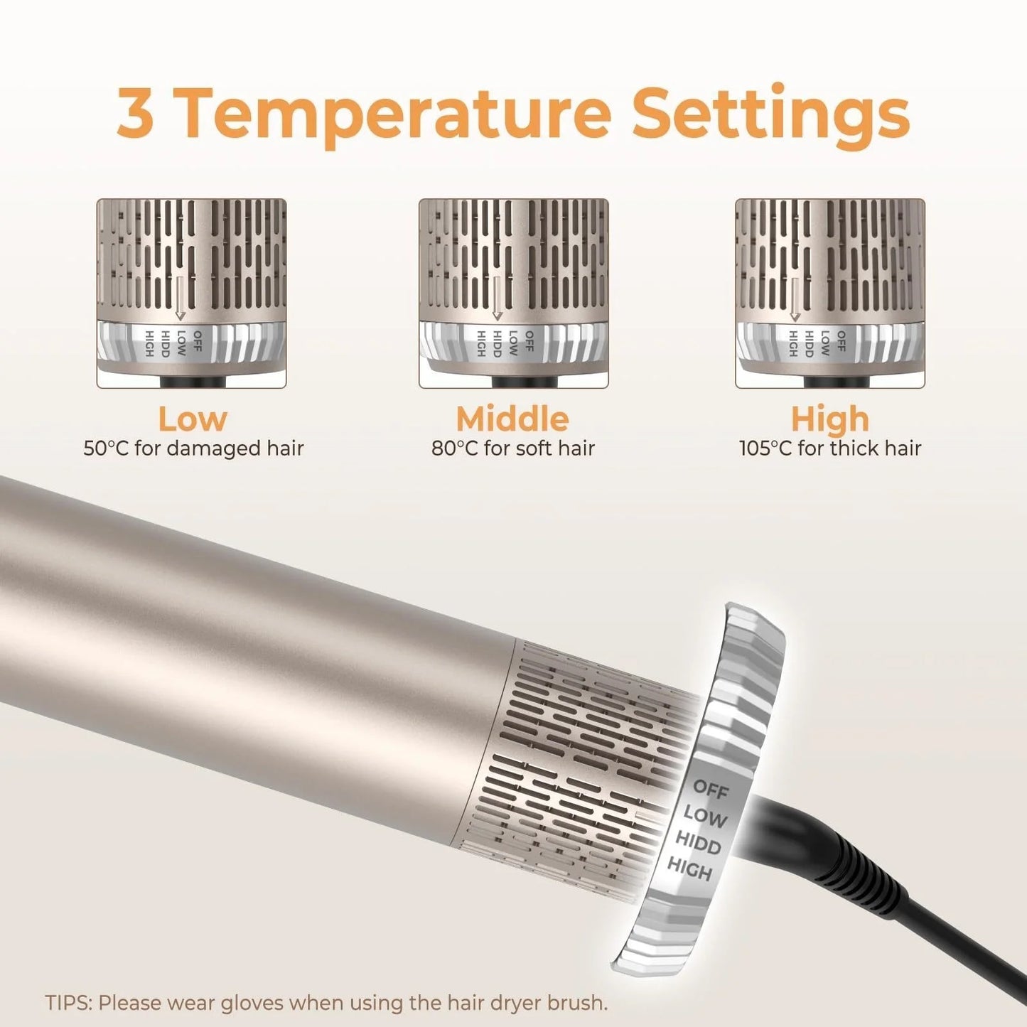 UKLISS 5-in-1 Air Styling Multi-Brush