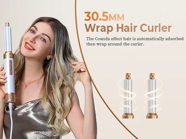 UKLISS 7-in-1 Air Styling Brush