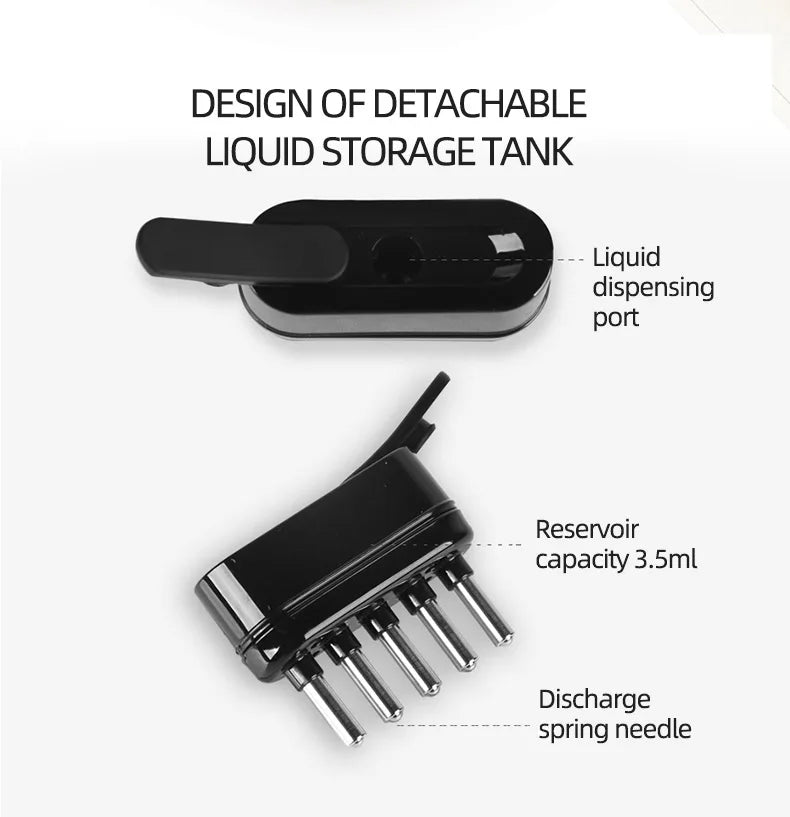 KSKIN LED Red Light Therapy Electric Massage Comb