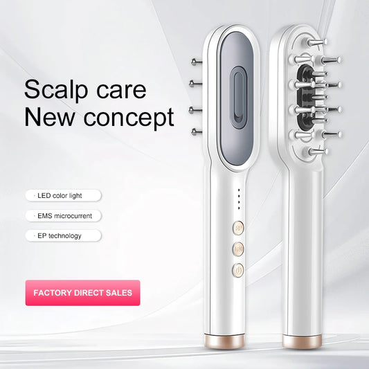 KSKIN LED Red Light Therapy Electric Massage Comb