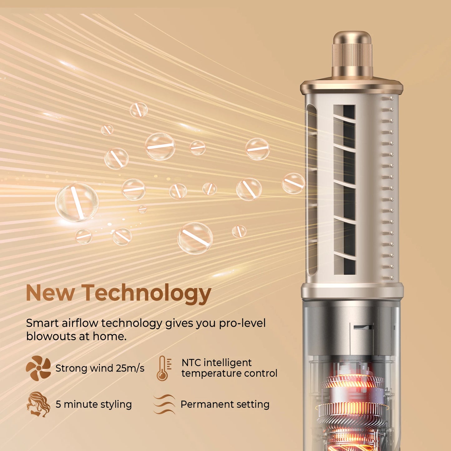 UKLISS 8-in-1 Ionic Air Styling System