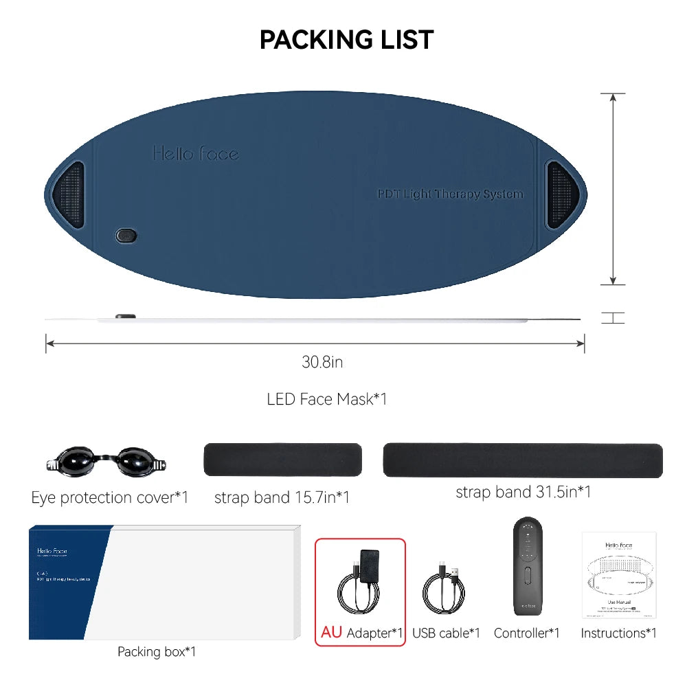 Hello Face L6 LED Light Therapy Mask